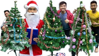 PHD | Thử Thách Trang Trí Cây Thông Noel Với 100k | Christmas Tree Decoration Challenge