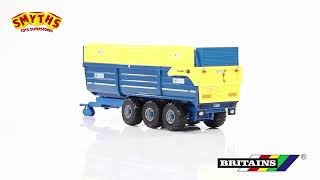 Britains 1:32 Kane Half-Pipe Triple Axle Silage Trailer - Smyths Toys