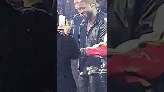 Usher Brings Out his Baby Momma in Vegas