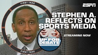 Stephen A. Smith is CONCERNED with the direction of sports media 👀 | First Take