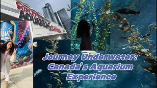 A Day at Canada’s Most Stunning Aquarium! 🎥🐠කැනඩාවේ මින්මැදුරක ගත කරපු දවසක් 🐙🦞🐠