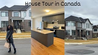 HOUSE TOUR IN ONTARIO CANADA | What does a TOWNHOUSE in Canada look like? | Relocating to Canada