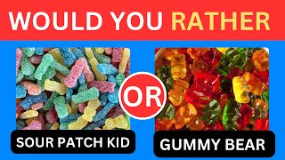 Would You Rather? Junk Food Edition 🍔🍕🍟 | Food Quiz