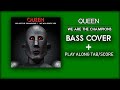 Queen - We are the champions (Bass cover - play along with score and tab in video)