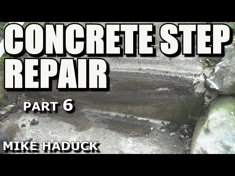 How I repair concrete steps (Part 6 of 6) Mike Haduck How I repair concrete steps (Part 6 of 6) Mike Haduck