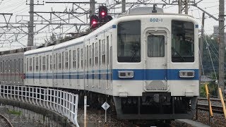 【東武20050系 21858F 6両 ワンマン転用 館林津覇入場！】東武20050系 21858F 中間車2両を除く6両 深夜に館林津覇入場！ 21413Fは昨日 津覇出場！