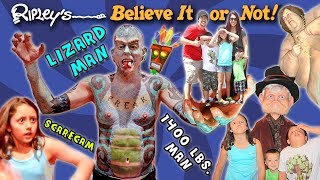 SCARING STRANGERS in TEXAS! Ripley's Believe It or Not! Scare Cam! FUNnel V Fam TX Trip Part 2