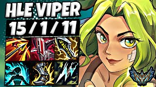 Zeri vs Kaisa ADC [ HLE Viper ] Korea Challenger Patch 14.13 ✅