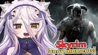 Henya plays Skyrim and everything gets as chaotic as you might expect