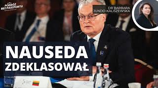 Nauseda zwyciężył. Litwini poszli do urn, ale niezbyt tłumnie | dr Barbara Jundo-Kaliszewska