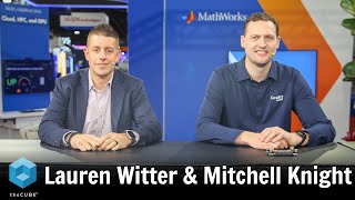 Lauren Witter, Omni Services, and Mitchell Knight, CoolIT | SC24