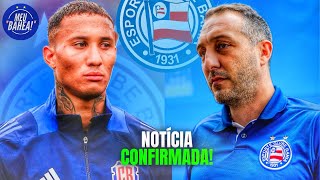 🚨✅NOVO REFORÇO? GRANDE NOTÍCIA SOBRE PATRICK SEQUERA! BAHIA NEGOCIANDO COM OUTRO GOLEIRO E SAÍDA!