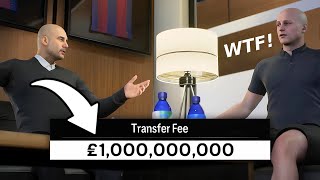 What Happens if you Buy a Player for 1 Billion in FC 24 Career Mode?