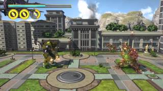 Knack: Fast Robot Boss Battle