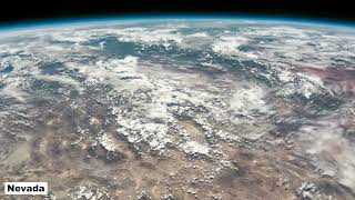 ISS Timelapse - North America Fast Pass (03 June  2022)