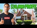 How I Made $30,000 Flipping a House In Detroit