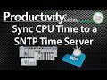 Productivity Sync Time to a SNTP Time Server from AutomationDirect