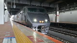 特急リレーかもめ17号長崎行き博多駅発車787系BM1編成✨