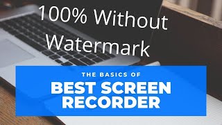 Best FREE Screen Recorder for PC windows 10  without Watermark I computer screen kaise record kare |