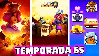 TEMPORADA 65 TODO lo que NECESITAS SABER ⭐Sneak Peek⭐ Noticias Clash Royale Season 65