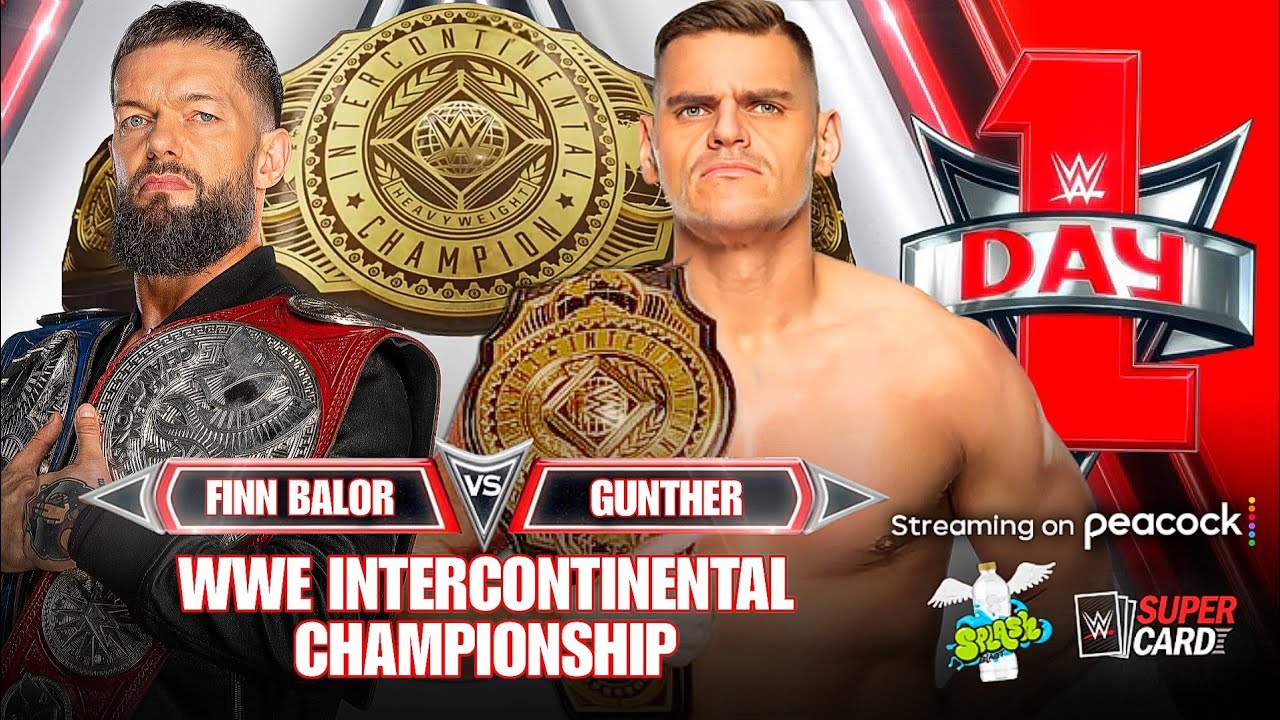 WWE 2K23 - Finn Balor Vs Gunther - WWE Intercontinental Championship ...