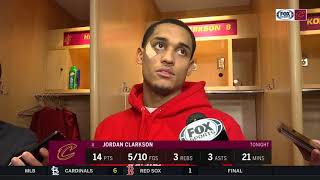 Jordan Clarkson describes how 'cool' it is to play with LeBron James