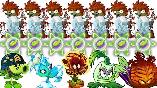 PVZ 2 Plants With 5 Plant Food VS Frozen Chicken Wrangler Zombie Who Will Win?