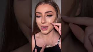 This contour technique completely snatches your face!! #shorts #beauty #makeup #