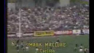 Mark Maclure speccy versus Richmond