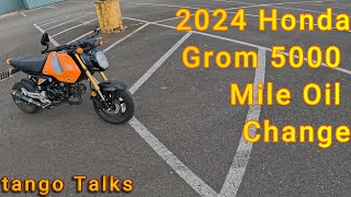 2022+ Honda Grom Oil Change Walkthrough