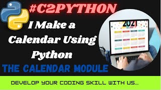User Inputted Calendar Using Python |The calendar module