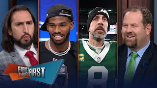 Will teams regret passing on Shedeur & could Rodgers thrive with the Steelers | FIRST THINGS FIRST