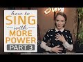 How to sing with more power, Part 3 of 3 - Dynamics