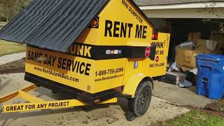 How to deliver a dumpster for Junk removal in Slidell, La and get a Customer Testimonial