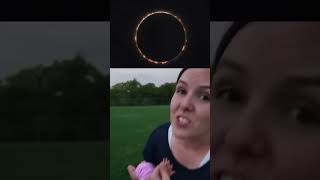 #solareclipse Totality with little #kids! #kidsfun