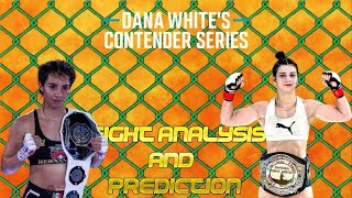 Contender Series: Leslie Hernandez vs Julieta Martinez Fight Analysis \u0026 Prediction (Week 10)