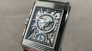 Jaeger-LeCoultre Reverso Tribute Chronograph (Q389848J)|  JLC Skeleton Watch Review