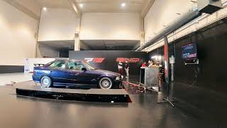 Bmw e36 swap m57d30 on dyno!!