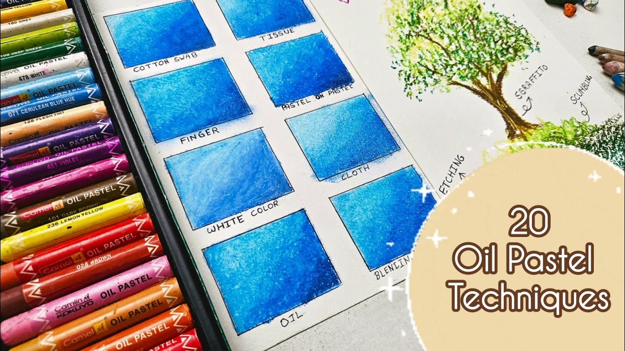 Oil Pastels Techniques For Beginners