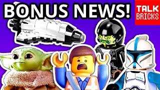 BONUS LEGO NEWS! Next Star Wars UCS Set! LEGO Baby Yoda! Space Station! Tesla Cybertruck! & MORE!