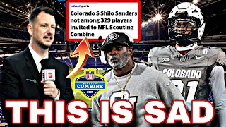 🚨BREAKING: Colorado's Shilo Sanders STUNNINGLY SNUBBED from NFL Scouting Combine Invite List‼️