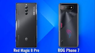 Red Magic 8 Pro Vs Rog 7 Full comparison Ultimate phone