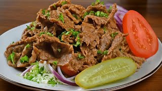 Homemade Donner Kebab Recipe | TikTok Viral Turkish Doner Kebab Recipe | How To Make Donner at Home