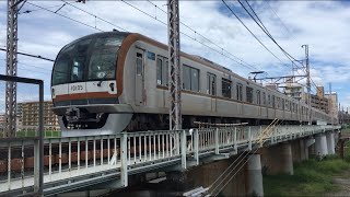 【ふくとしんせん】東京メトロ副都心線 10000系@東急東横線 綱島〜大倉山　珍しい8両編成（8CARSステッカーも掲示）