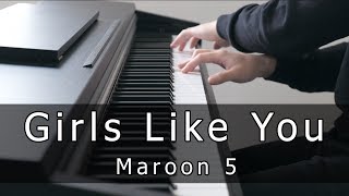 Maroon 5 - Girls Like You ft. Cardi B (Piano Cover by Riyandi Kusuma)