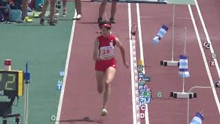 2015年IH 陸上 女子 走幅跳 予選