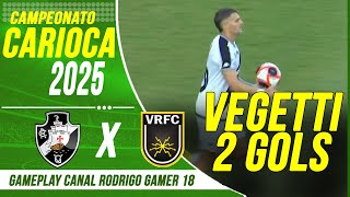 VASCO X VOLTA REDONDA AO VIVO COM IMAGEM - CAMPEONATO CARIOCA 2025 - JOGO DE HOJE!