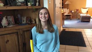 Emma Louden Brooke Owens Application Video