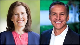 Dino Rossi, Kim Schrier face off in 8th Congressional District debate