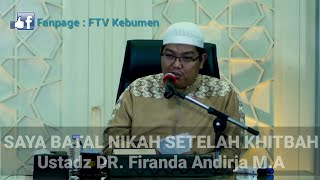 Saya Batal Nikah Setelah Khitbah